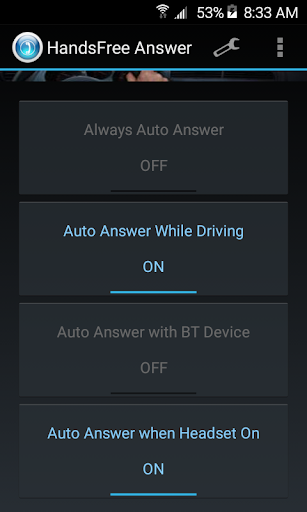 HandsFree Answer (Auto Answer) - عکس برنامه موبایلی اندروید
