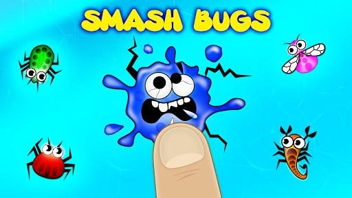 Bug Smashing toddler games - Gameplay image of android game