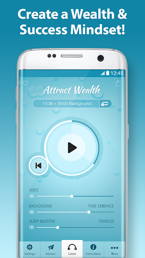 Attract Wealth Hypnosis - Image screenshot of android app