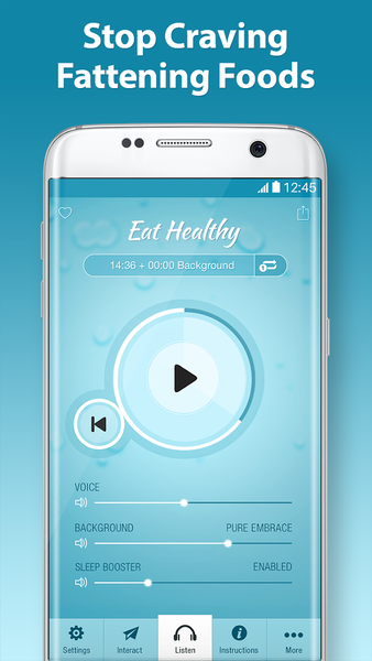 Eat Healthy Hypnosis - عکس برنامه موبایلی اندروید