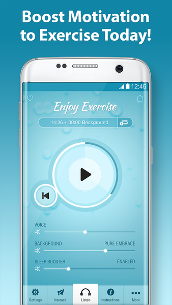 Enjoy Exercise Hypnosis - عکس برنامه موبایلی اندروید