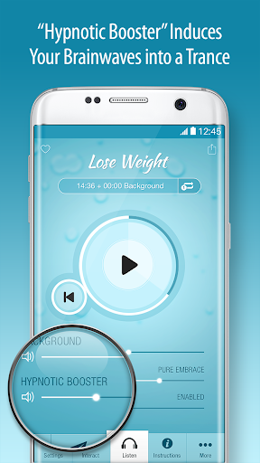 Hypnosis App for Weight Loss - Image screenshot of android app