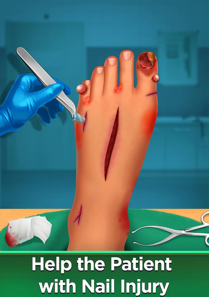 Surgery Simulator Doctor Games - Gameplay image of android game