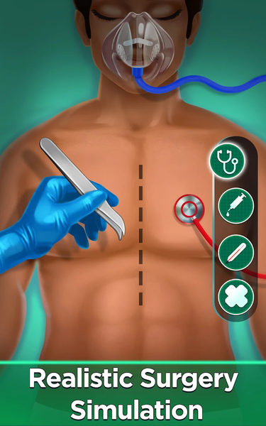 Surgery Simulator Doctor Games - Gameplay image of android game