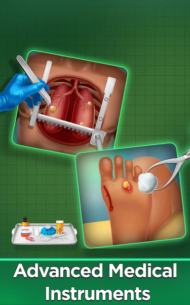 Surgery Simulator Doctor Games - Gameplay image of android game