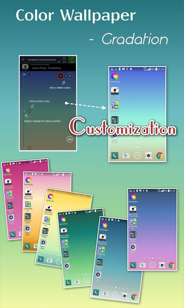 Wallpaper Setter - Image screenshot of android app