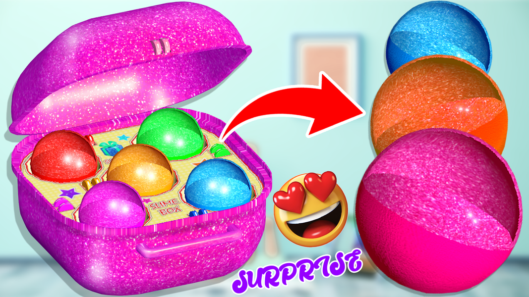 Slime Surprise Doll Girl Games - Image screenshot of android app