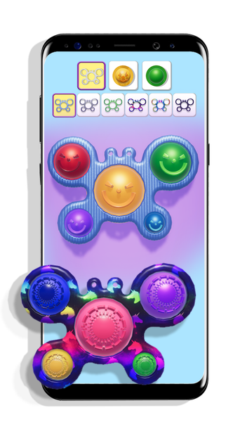 Satisfying DIY Fidget Buttons - عکس بازی موبایلی اندروید