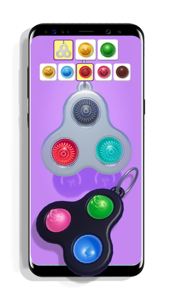 Satisfying DIY Fidget Buttons - عکس بازی موبایلی اندروید