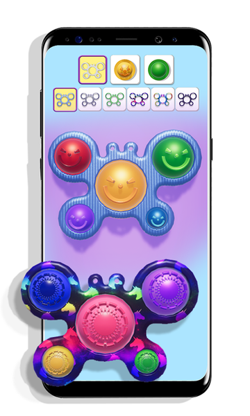 Satisfying DIY Fidget Buttons - عکس بازی موبایلی اندروید