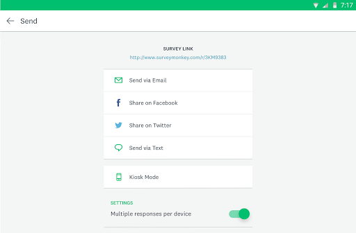 SurveyMonkey - Image screenshot of android app
