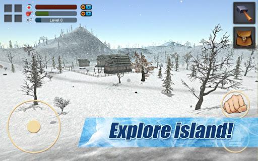 Survival Game Winter Island - Gameplay image of android game