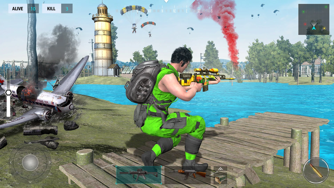 Offline Player Squad Fire Gun - عکس بازی موبایلی اندروید