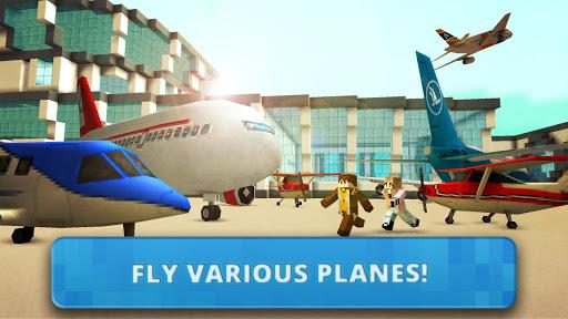 Airport Craft: Fly Simulator - Gameplay image of android game