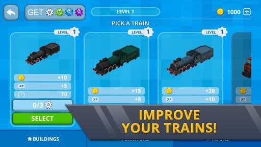 Railway Station Craft - Gameplay image of android game