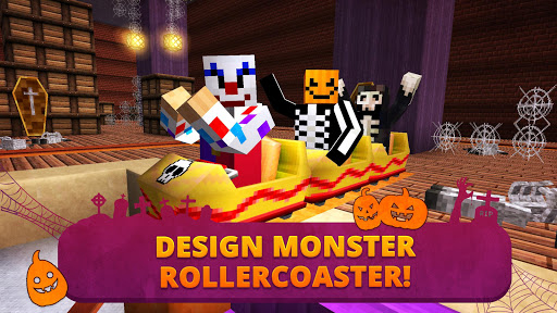 Scary Theme Park Craft: Spooky Horror Zombie Games - عکس بازی موبایلی اندروید