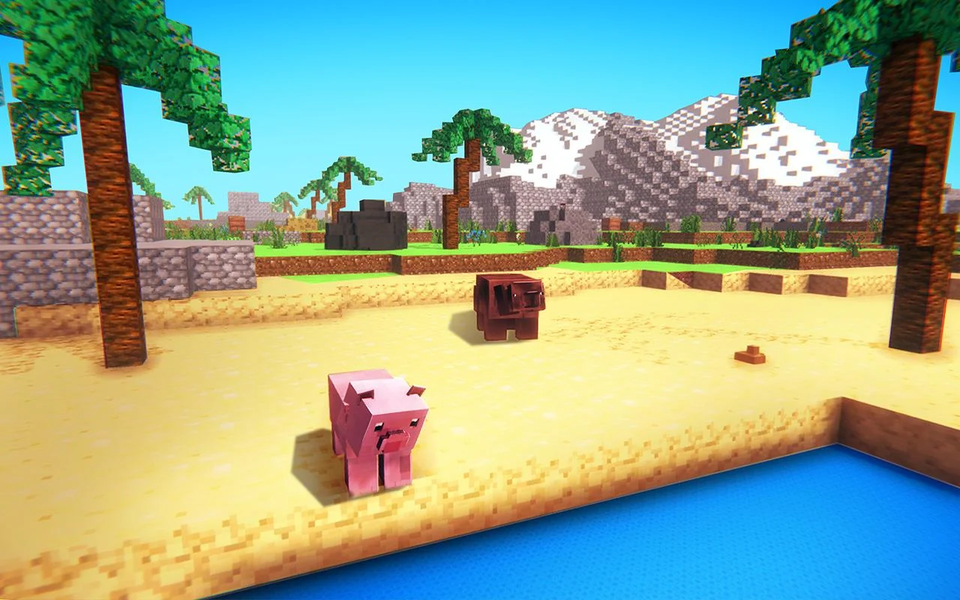 Sandbox Exploration 3D - Gameplay image of android game