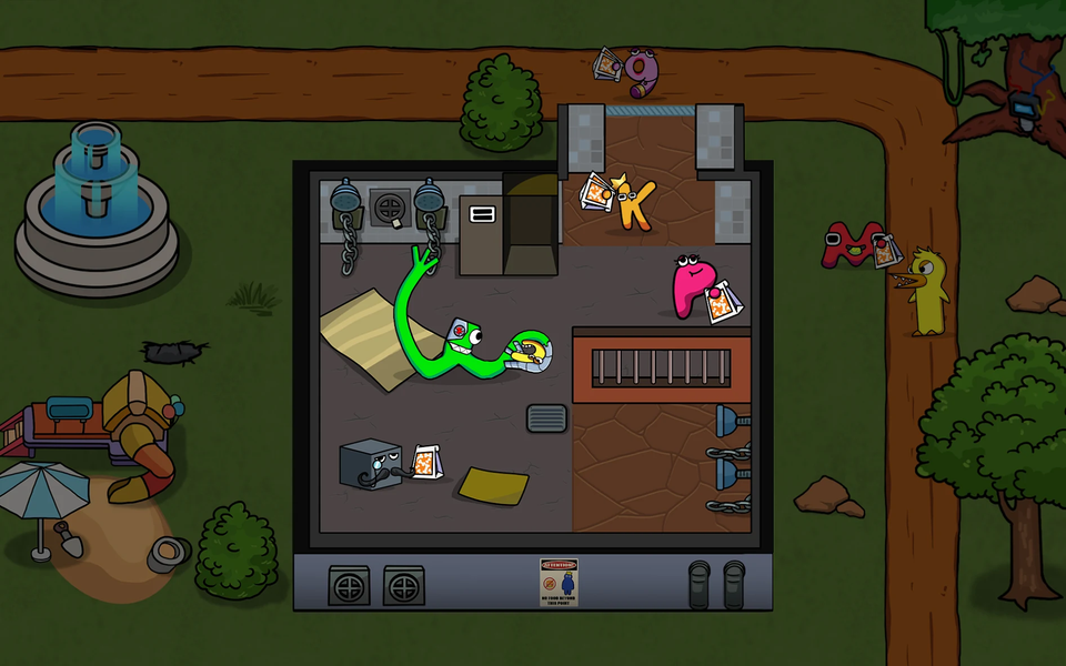 Rainbow But It’s Alphabet War - عکس بازی موبایلی اندروید