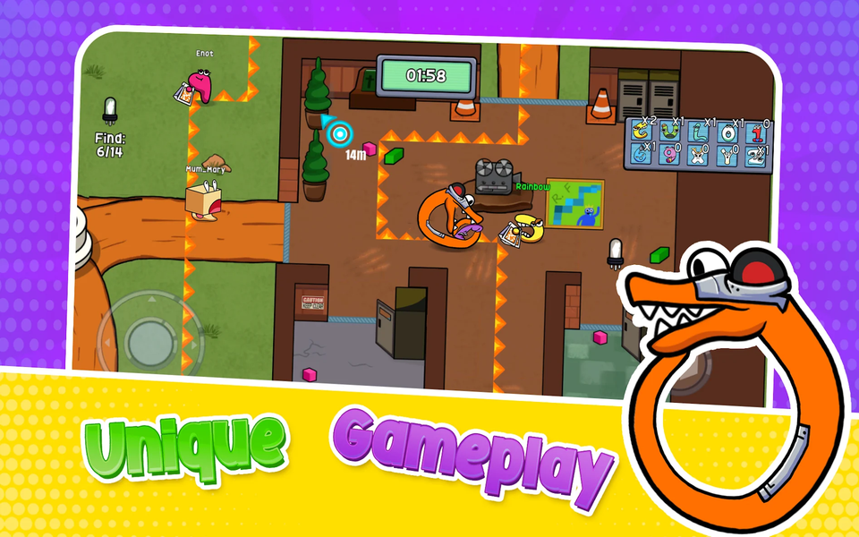 Rainbow But It’s Alphabet War - عکس بازی موبایلی اندروید