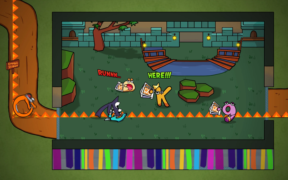 Rainbow But It’s Alphabet War - عکس بازی موبایلی اندروید