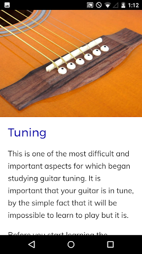 Guitar Course - Image screenshot of android app
