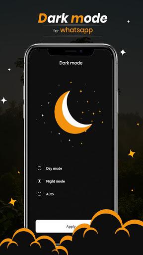 Dark Mode For Whatsapp - Image screenshot of android app