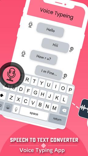 Speech To Text Converter app - عکس برنامه موبایلی اندروید