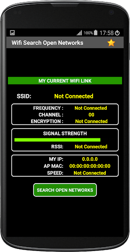 Wifi Open Network Finder - Image screenshot of android app