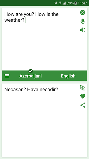 Azerbaijani - English Translat - Image screenshot of android app
