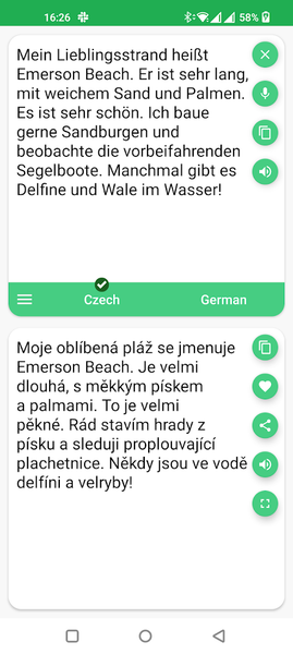 Czech - German Translator - عکس برنامه موبایلی اندروید