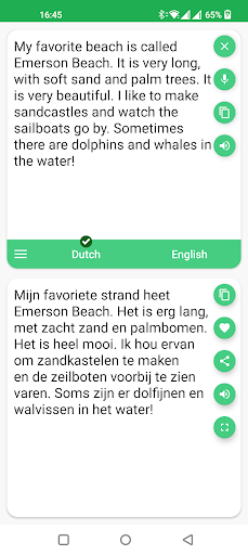 Dutch - English Translator - عکس برنامه موبایلی اندروید