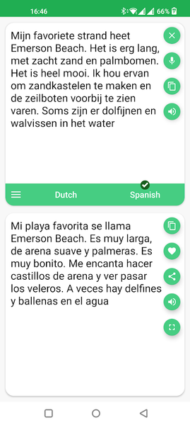 Dutch - Spanish Translator - عکس برنامه موبایلی اندروید