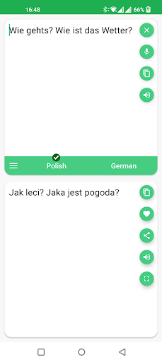 Polish - German Translator - عکس برنامه موبایلی اندروید