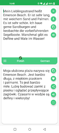 Polish - German Translator - عکس برنامه موبایلی اندروید