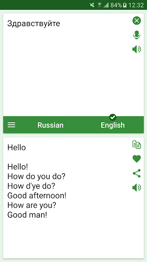Russian - English Translator - عکس برنامه موبایلی اندروید