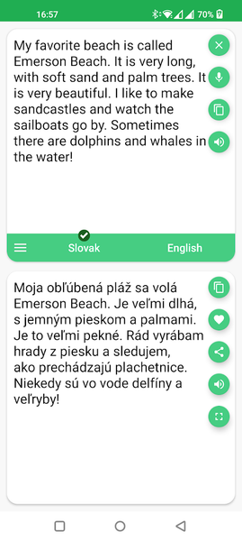 Slovak - English Translator - عکس برنامه موبایلی اندروید
