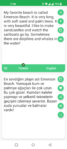 Turkish - English Translator - Image screenshot of android app