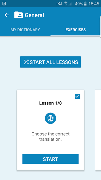Word trainer - عکس برنامه موبایلی اندروید