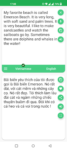 Vietnamese - English Translato - عکس برنامه موبایلی اندروید