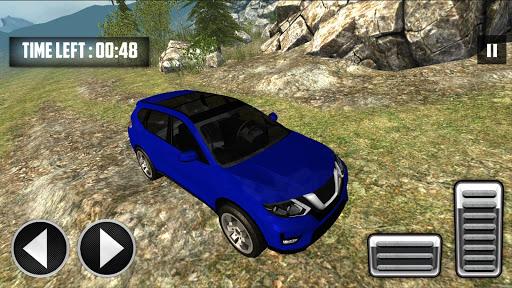 X-Trail Nissan Suv Off-Road Driving Simulator Game - Gameplay image of android game