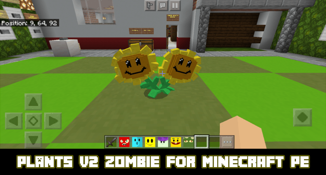 Mod vs Zombie 2 for Minecraft - Image screenshot of android app