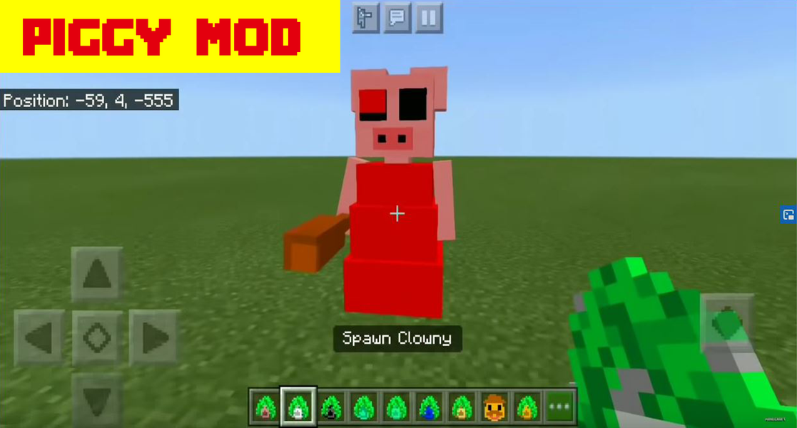 Piggy Mod for Minecraft PE - Image screenshot of android app