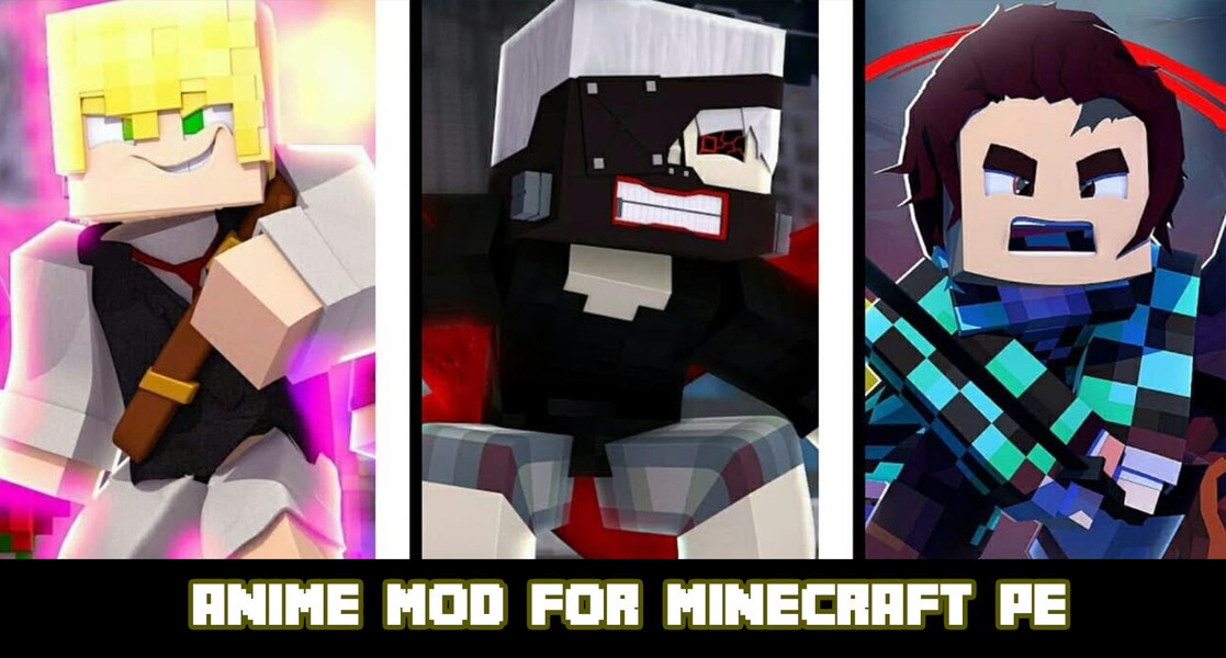 Anime Mod for Minecraft - عکس برنامه موبایلی اندروید