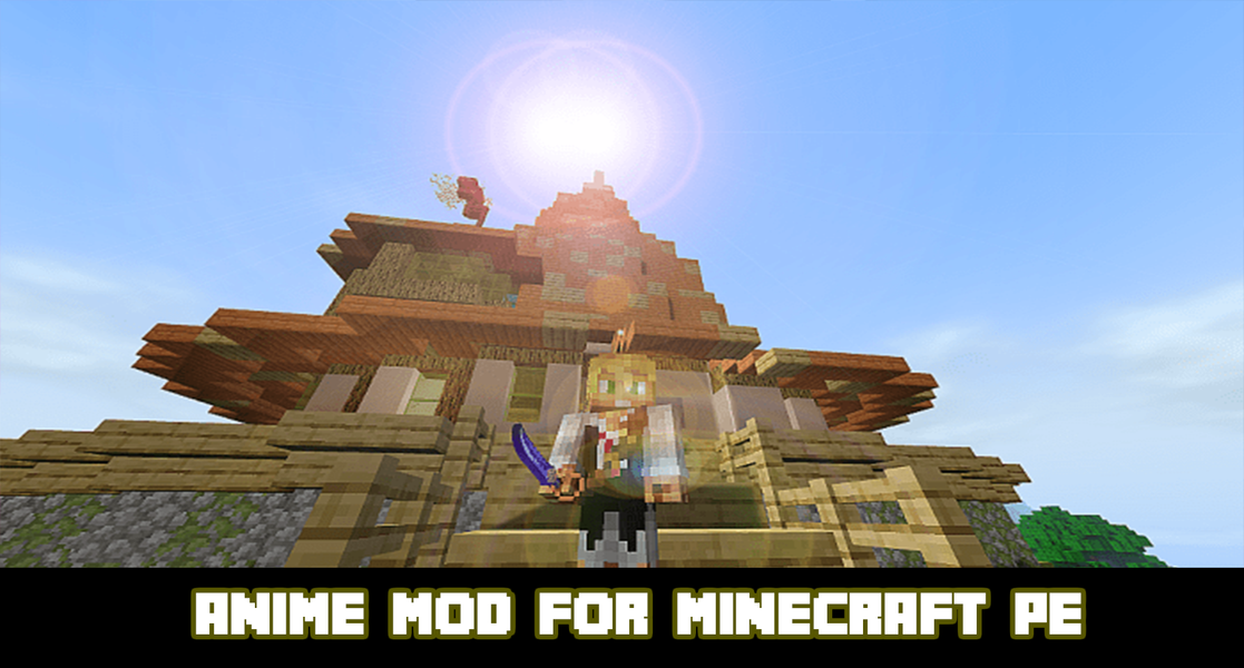 Anime Mod for Minecraft - عکس برنامه موبایلی اندروید