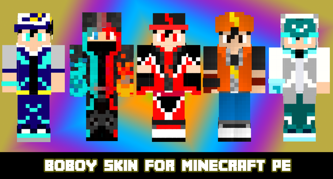 Skin BoboiBoy for MINECRAFT - Image screenshot of android app