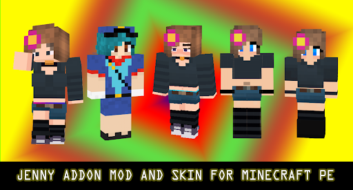 Jenny mod for Minecraft PE - Image screenshot of android app