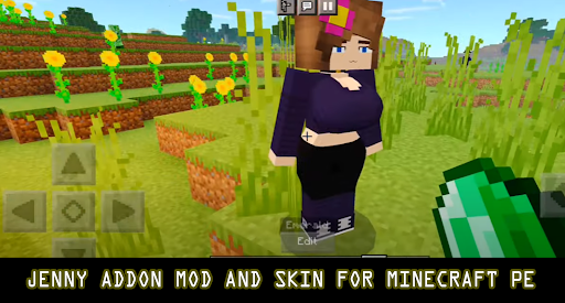 Jenny mod for Minecraft PE - Image screenshot of android app