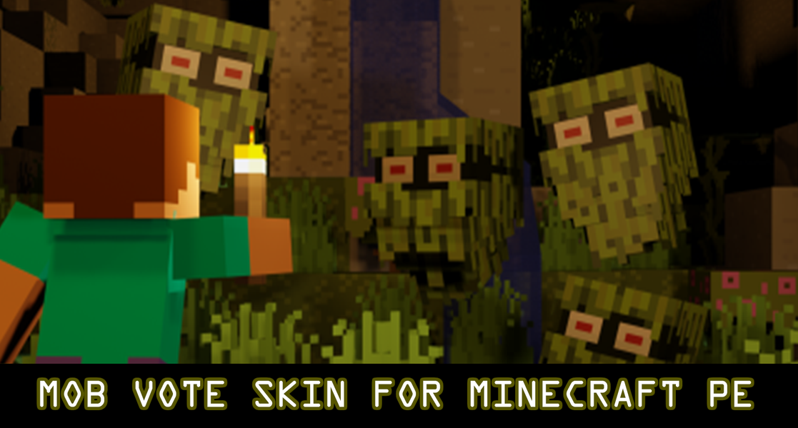 Mobs Vote mod for minecraft PE - Image screenshot of android app