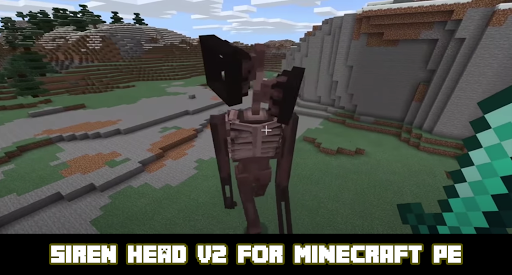 Siren Head v2 Minecraft😱 - Image screenshot of android app