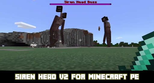 Siren Head v2 Minecraft😱 - Image screenshot of android app